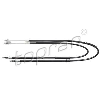 Tirette à câble, frein de stationnement TOPRAN OEM 1206909