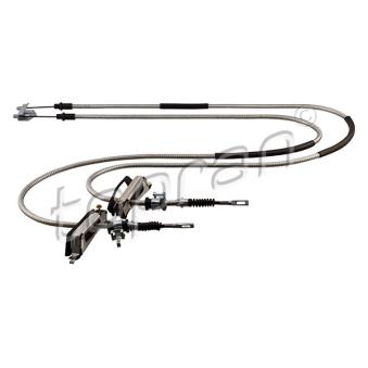 Tirette à câble, frein de stationnement TOPRAN OEM 1253159