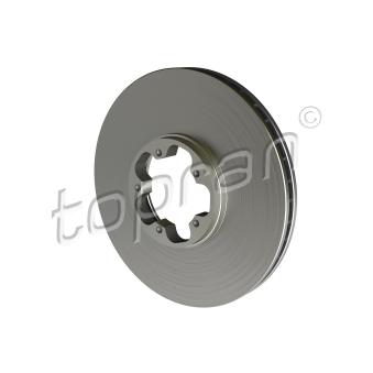 Jeu de 2 disques de frein avant TOPRAN OEM YC1W1125B1B