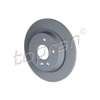 Jeu de 2 disques de frein arrière TOPRAN OEM 1223568