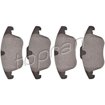 Jeu de 4 plaquettes de frein avant TOPRAN OEM 6G912K021A2D