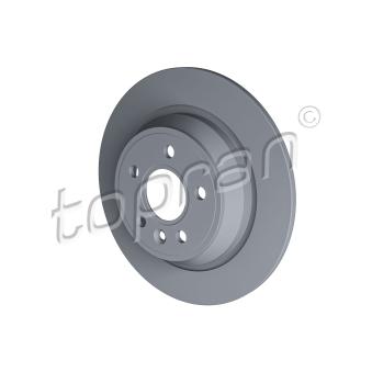 Jeu de 2 disques de frein arrière TOPRAN OEM 1864280 Jeu de 2 disques de frein arrière TOPRAN OEM 1864280