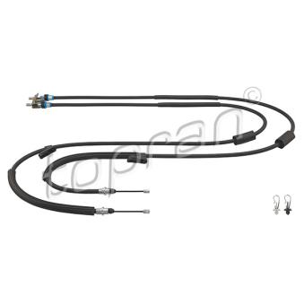 Tirette à câble, frein de stationnement TOPRAN OEM 1223579 Tirette à câble, frein de stationnement TOPRAN OEM 1223579