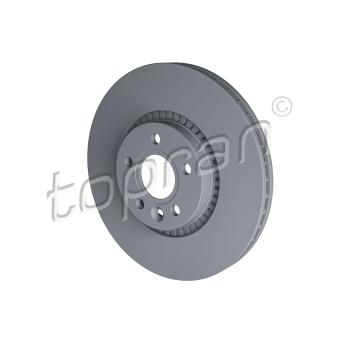 Jeu de 2 disques de frein avant TOPRAN OEM 31400764