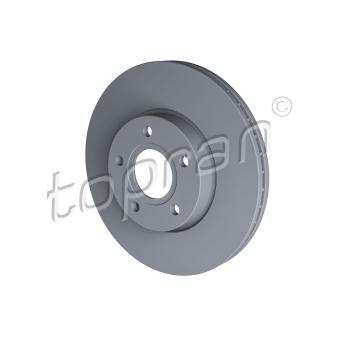 Jeu de 2 disques de frein avant TOPRAN OEM 1686723