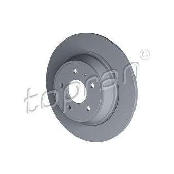 Jeu de 2 disques de frein arrière TOPRAN OEM 5322977
