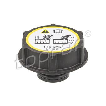 Bouchon, réservoir de liquide de refroidissement TOPRAN 304 951 pour FORD TRANSIT 2.0 TDCi - 110cv