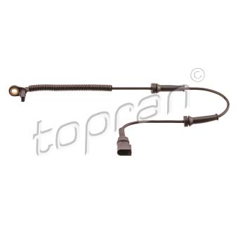 Capteur, vitesse de roue TOPRAN OEM 4376243