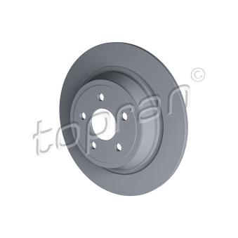 Jeu de 2 disques de frein arrière TOPRAN OEM 2019881