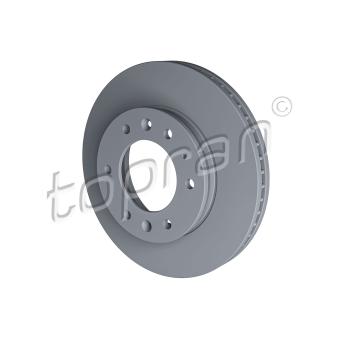 Jeu de 2 disques de frein avant TOPRAN OEM 1742318