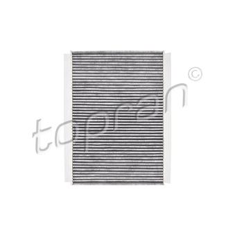 Filtre, air de l'habitacle TOPRAN [400 201]
