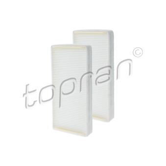 Filtre, air de l'habitacle TOPRAN [400 208]