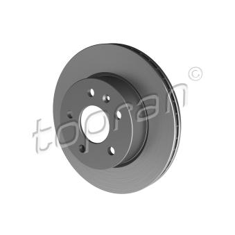 Jeu de 2 disques de frein avant TOPRAN OEM A6384210112