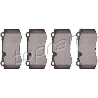 Jeu de 4 plaquettes de frein avant TOPRAN OEM 0054207820