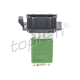 Résistance, pulseur d'air habitacle TOPRAN [401 830]