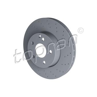 Jeu de 2 disques de frein avant TOPRAN OEM 2044210912