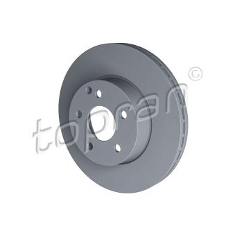 Jeu de 2 disques de frein avant TOPRAN OEM 2044210712