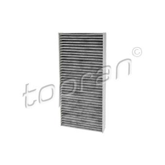 Filtre, air de l'habitacle TOPRAN [407 737]