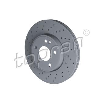 Jeu de 2 disques de frein avant TOPRAN OEM 2464212512