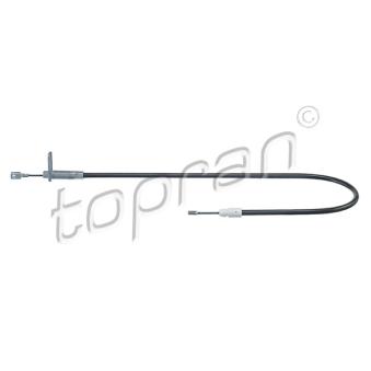 Tirette à câble, frein de stationnement arrière gauche TOPRAN [409 199]