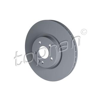 Jeu de 2 disques de frein avant TOPRAN OEM A4474210012