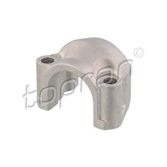 Support, suspension du stabilisateur avant gauche TOPRAN 409 431