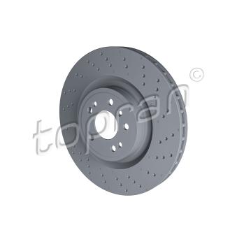 Jeu de 2 disques de frein avant TOPRAN OEM 1664211012