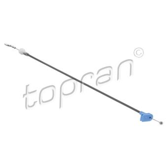 Tirette à câble, déverrouillage porte TOPRAN [410 010]