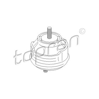 Support moteur TOPRAN 500 278 pour BMW Série 3 320 Cd - 150cv