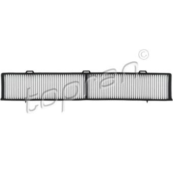 Filtre, air de l'habitacle TOPRAN [500 672]