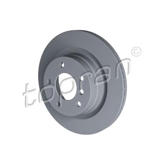 Jeu de 2 disques de frein arrière TOPRAN OEM 34216764651