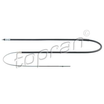 Tirette à câble, frein de stationnement arrière droit TOPRAN OEM 34411165020