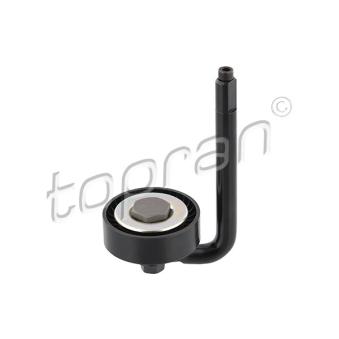 Poulie renvoi/transmission, courroie trapézoïdale à nervures TOPRAN [501 846]