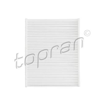 Filtre, air de l'habitacle TOPRAN [501 913]