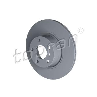 Jeu de 2 disques de frein arrière TOPRAN OEM 34206790362