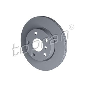 Jeu de 2 disques de frein avant TOPRAN OEM 6866295