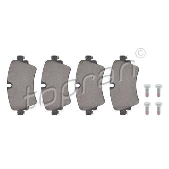 Jeu de 4 plaquettes de frein avant TOPRAN OEM 34106874034