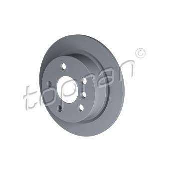 Jeu de 2 disques de frein arrière TOPRAN OEM 34216799383