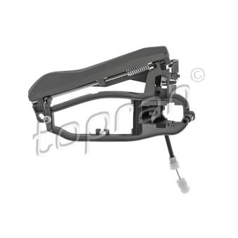 Cadre de poignée de porte avant gauche TOPRAN 503 511 pour BMW X5 3.0i - 231cv