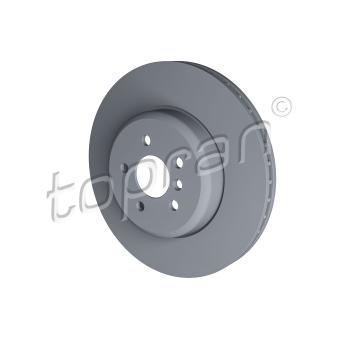 Jeu de 2 disques de frein arrière TOPRAN OEM 34106865723