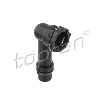 Bride de liquide de refroidissement TOPRAN 503 702 pour BMW Série 3 320 d Efficient Dynamics - 163cv