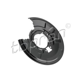 Déflecteur, disque de frein arrière droit TOPRAN OEM 34211166108