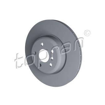 Jeu de 2 disques de frein arrière TOPRAN OEM 34206880079