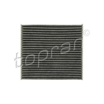 Filtre, air de l'habitacle TOPRAN [600 044]