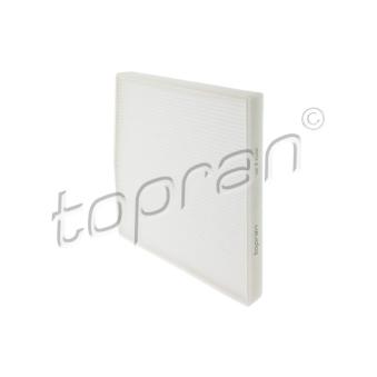 Filtre, air de l'habitacle TOPRAN [600 084]