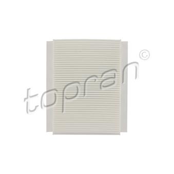 Filtre, air de l'habitacle TOPRAN [600 089]