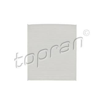 Filtre, air de l'habitacle TOPRAN [600 097]