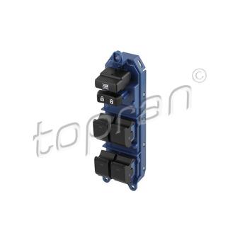 Interrupteur, lève-vitre TOPRAN 601 207 pour TOYOTA VERSO 1.6 D4-D - 112cv