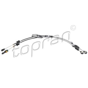 Tirette à câble, boîte de vitesse manuelle TOPRAN 601 259