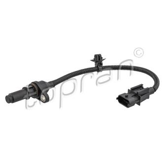 Capteur d'angle, vilebrequin TOPRAN 623 136 pour KIA CEED 1.4 CRDi 90 - 90cv